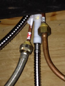 Attach Supply Lines