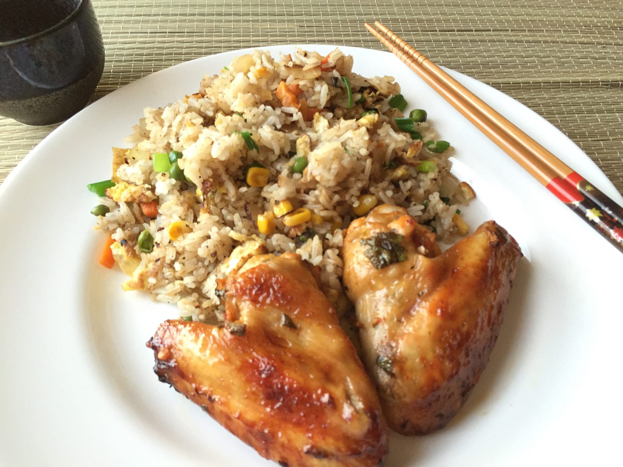 Roast Asian Chicken Wings With Soy Sauce